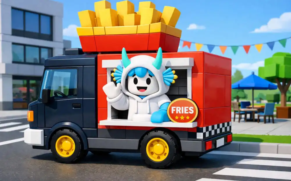 Una Experiencia de Roleplay Inmersiva| La Camioneta de Patatas Fritas LEGO y Sus Nuevos Accesorios